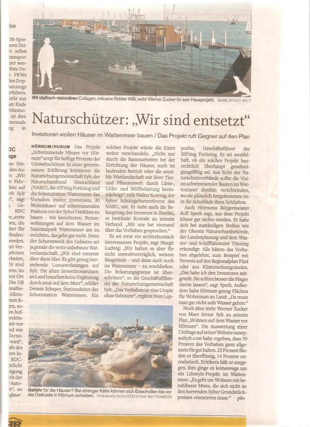 sylter seite 9 naturschützer entsetzt